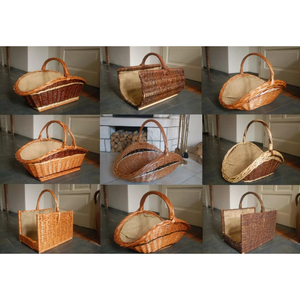 JY Large <strong>Fireplace</strong> Wood <strong>Log</strong> <strong>Basket</strong> Wicker Firewood <strong>Basket</strong> for Kindling Big <strong>Logs</strong> Elegant Wood <strong>Basket</strong> for <strong>Fireplaces</strong> &amp; Accessories - Product Image 2