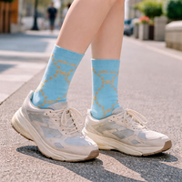 Chaussettes en tricot d'automne de haute qualité, respirantes, à séchage rapide, antidérapantes, à adhérence douce, 100% coton, unisexes, pour adultes, sportives, pour le bureau et les entraînements