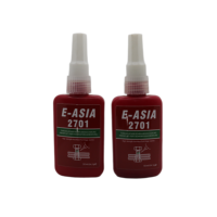 Colle super forte et adhésifs JXY 2 Loctite Threadlocke pour fixations filetées métalliques, 50 ml/250 ml