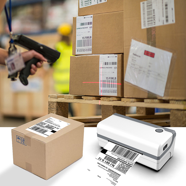 Rongta RP420 300dpi Express Thermal Label Printer 4x6 Thermal Shipping Label Printer
