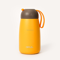 Termo Portátil Libre de BPA de 14oz, Lonchera Aislada de Doble Pared, Botella de Agua de Acero Inoxidable para Bebés y Niños