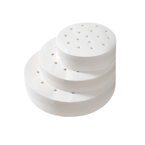 Steamer Paper 500 Sheets Food Grade Perforated Non Stick For Dumplings Baking Snacks - Product Image 3