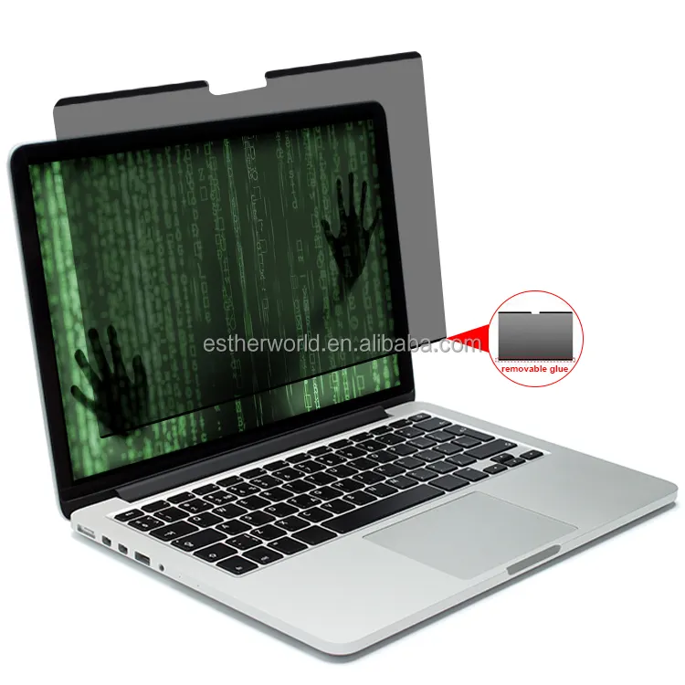 Protezione per schermo antiriflesso Premium ad alta Privacy per laptop e desktop con filtro luce blu