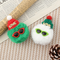 Vente directe d'usine Boules de Noël colorées Design Art Déco Décoration de la maison DIY Broches Porte-clés Pendentifs Jouets Pâques Mariage
