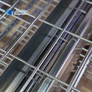 Jracking đáng tin cậy gia cố lưu trữ <span class=keywords><strong>Pallet</strong></span> Kệ dây thép lưới decking cho hậu cần trung tâm phân phối - Product Image 4