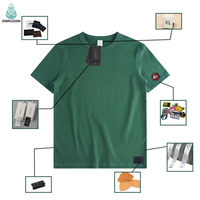 T-shirts de sport à manches courtes en coton pour hommes, multicolores, logo personnalisé, course à pied, entraînement, gym, fitness, séchage rapide