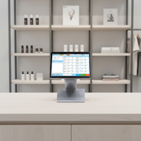 Système de point de vente tactile 15,6 pouces Windows/Android avec garantie d'un an pour les supermarchés et les restaurants