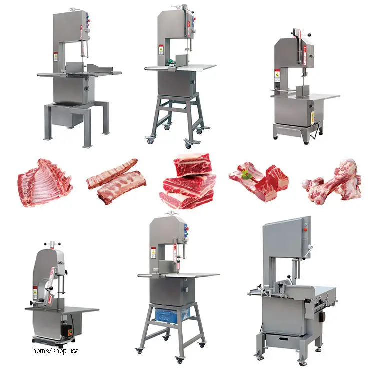 Factory sale stand style large frozen meat chicken fish cutting machine bone saw easy cut Cow Bone Cutting Machine