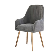 WDYNordic Internet Celebrity Dining Chair Household Girl's Heart Bedroom Light Luxury Dressing Table Makeup Chair Casual Back