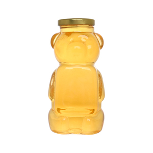 Fantastico Barattolo di Vetro Trasparente da 500ml per Miele con Coperchio in Metallo, Stile Infantile - Product Image 1