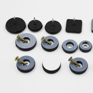 Quanjia Nail-on Ghế chân <span class=keywords><strong>glides</strong></span> Slide dễ dàng di chuyển đồ nội thất bảo vệ thuận tiện PTFE Vật liệu đồ nội thất miếng đệm cho sự thay đổi - Product Image 5