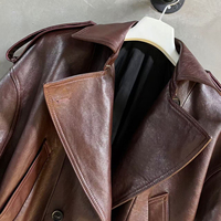 Veste en cuir véritable pour femme, style bomber, en peau de mouton, entièrement noire, avec fermeture éclair, douce, de luxe, tendance, pour l'automne, vente en gros personnalisée