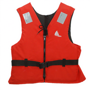 <span class=keywords><strong>Gilet</strong></span> <span class=keywords><strong>de</strong></span> <span class=keywords><strong>sauvetage</strong></span> en tissu Oxford à haute flottabilité avec certification EN 12402, design réfléchissant UNION OCEAN - Product Image 1