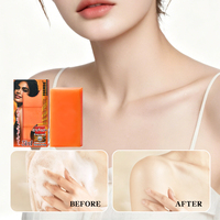 Sabun Pembersih 3 in 1 Kunyit Kojic Pepaya Niacinamide untuk Rambut, Wajah, dan Tubuh, 5 Jenis, Membersihkan dengan Lembut, Memberikan Kulit Bercahaya