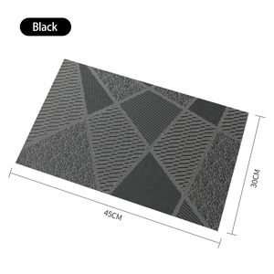 Svorydian — napperon en <span class=keywords><strong>vinyle</strong></span> tissé, lavable, durable, résistant à la chaleur, set de table pour la maison, style européen - Product Image 1