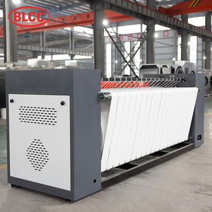 Alta velocidad 1 rodillo 2 rodillos 3 rodillos Flatwork Ironer Machine Lavado industrial eléctrico para hoteles Estado usado - Product Image 3