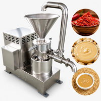 Machine à broyer le beurre de cacahuète au design populaire, moulin colloïdal en acier inoxydable, équipement de traitement de pâte fine