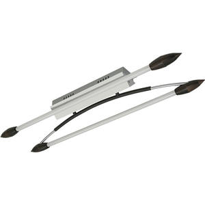 Cornalina 2x24W G5 L.71xAn T5 16.5xAl มากไฟเพดาน10.5ซม. wengu/ นิกเกิล - Product Image 1