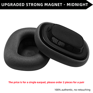 Almohadillas de Repuesto para Auriculares <span class=keywords><strong>Airpods</strong></span> <span class=keywords><strong>Max</strong></span>, Almohadillas con Tela de Malla Resistente y Espuma Suave - Product Image 5