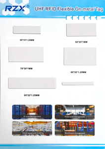 ป้ายกาว RFID กันน้ำพิมพ์ได้ป้องกันโลหะยืดหยุ่นบนแท็ก RFID โลหะสำหรับการจัดการทรัพย์สิน/คลังสินค้า - Product Image 6