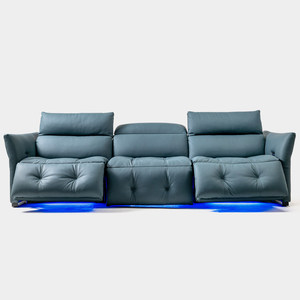 Fauteuil inclinable électrique moderne pour cinéma maison, une place, avec fonction balancelle et design extensible, idéal pour la détente (vente en gros) - Product Image 4