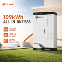 109kWh 60kW LiFePO4 Modbus TCP Açık/Kapalı Şebeke Ticari Endüstriyel Enerji Depolama Kabini IP55 Hava Soğutmalı