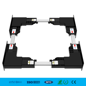 Kit de superposition robuste en acier pour lave-linge et sèche-linge avec patins anti-vibration pour l'organisation de la buanderie - Product Image 1