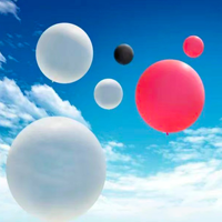 Ballons géants en latex rond gonflables de 48 pouces/72 pouces/96 pouces/120 pouces, ballons géants en latex PVC à haute teneur en hélium