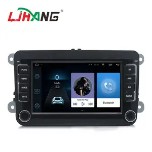 LJHANG אנדרואיד 11 1 + 16g סטריאו לרכב נגן dvd עבור פולקסווגן B6/CADDY/CC/פולו/גולף 5/Golf 6 רדיו gps אודיו מערכת