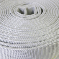 Tuyau d'incendie flexible à double gaine en caoutchouc durable de 2,5, 3, 4, 6, 8 pouces, 100 mm, 45 mm, 65 mm, 80 mm