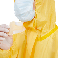 Hubei Haixin vente vêtements de protection Type 4/5/6 microporeux de protection étanche Hazmat costume HDPE PPE combinaison en gros