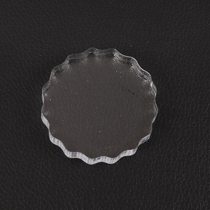 Matrices de découpe en Silicone, bloc acrylique transparent pour timbres, poignée de timbre en acrylique - Product Image 6