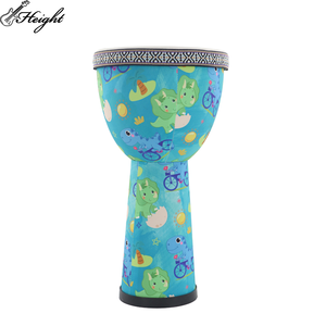 Tambour africain <span class=keywords><strong>djembé</strong></span> professionnel en gros pour enfants débutants Instrument de percussion à main pas cher pour les enfants - Product Image 2