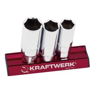 3-p kraftwerk. ชุดซ็อกเก็ตหัวเทียน magalu 3/8" - Product Image 1