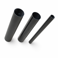 Tube rond en fibre de carbone 3K sergé haute résistance, diamètre extérieur et intérieur personnalisés, longueur sur mesure pour cadre d'équipement UAV