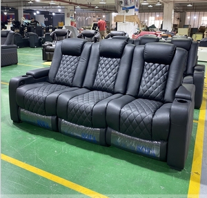 Asientos de <span class=keywords><strong>cine</strong></span> negro sofá reclinable muebles de teatro VIP 5 plazas <span class=keywords><strong>Cine</strong></span> <span class=keywords><strong>en</strong></span> <span class=keywords><strong>Casa</strong></span> sofá funcional - Product Image 3