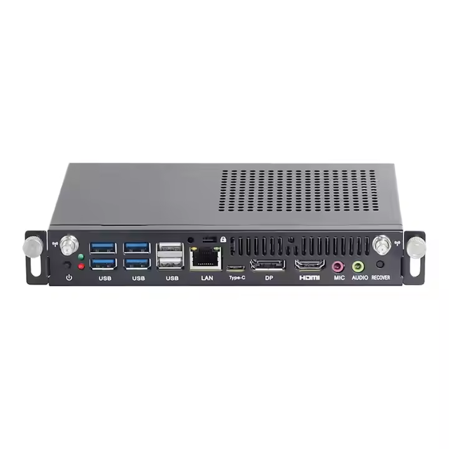 H81/A79 I3/i5/i7 CPU Mini Industrial Interactive Computer Fanless Design Quad 128GSSD Windows10 New Intel OPS Embedded Linux OS