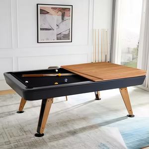 <span class=keywords><strong>Table</strong></span> de <span class=keywords><strong>billard</strong></span> de 9 pieds avec cadre en bois massif et coussin en ardoise, <span class=keywords><strong>table</strong></span> de <span class=keywords><strong>billard</strong></span> de haute qualité pour usage de bureau, fabriquée en Chine - Product Image 3