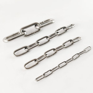 5mm 6mm 8mm 10mm 12mm 13mm 16mm cường độ cao DIN 763 tiêu chuẩn liên kết chuỗi mạ kẽm Chuỗi liên kết dài - Product Image 4