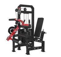 Máquina Comercial Multifuncional para Gimnasio: Combo ODM/OEM de Curl de Piernas Doble y Extensión, para Entrenamiento Sentado o Boca abajo, de Construcción Profesional