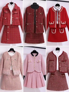 Set da Donna con <span class=keywords><strong>Giacca</strong></span> Corta <span class=keywords><strong>in</strong></span> <span class=keywords><strong>Tweed</strong></span> Floreale e Minigonna, Completo Casual da Ufficio <span class=keywords><strong>in</strong></span> Due Pezzi, Top Corto con Decorazioni <span class=keywords><strong>in</strong></span> Pizzo - Product Image 3