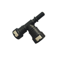 Connecteur rapide de ligne de carburant SAE 5/8 in Type T avec modèle SAE 15.82 T utilisé sur le raccord de Tube en Nylon