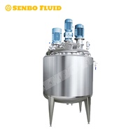 Cuve de mélange industrielle automatique haute performance en acier inoxydable pour excipients végétaux