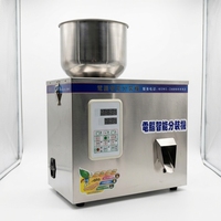Machine de pesage et de remplissage semi-automatique de granulés de poudre 1-50g pour distributeur de grains de café pop-corn de noix