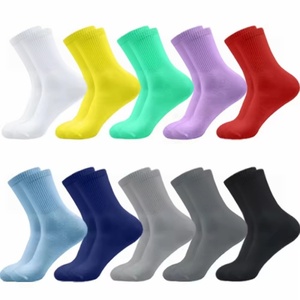 Chaussettes montantes en coton mélangé de haute qualité pour femmes, colorées, amusantes, respirantes et antibactériennes, idéales pour le printemps, l'été et l'automne. - Product Image 1