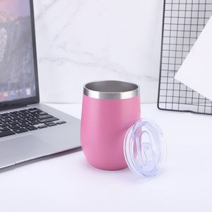 Vaso de Vino con Revestimiento Interior de Acero Inoxidable 304 de Primera Calidad, Diseño Moderno sin Tallo, Regalo de Cumpleaños para Mujer ASM09 - Product Image 5
