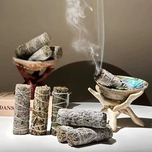 Salvia Blanca Natural de California, Cristal Crudo para Sanación, Varitas de Cristal para Incienso, Cristal Transparente - Product Image 6