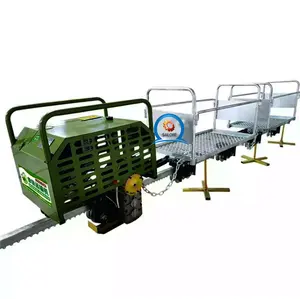Venda imperdível transportador autopropelido de trilho monotrilho para pomar/transportador ferroviário monotrilho de colina