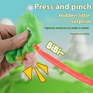 Venta al por mayor de descompresión sensorial <span class=keywords><strong>Fidget</strong></span> Squeeze Toy Rana Lengua Dinosaurio Pinch Shake Material EVA Regalo para niños - Product Image 3