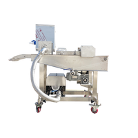 Équipement de revêtement automatique de qualité industrielle pour la fabrication de pain, de fruits et de fruits de mer avec un revêtement uniforme de surface